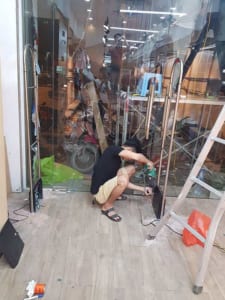 cách sửa cổng từ an ninh đơn giản