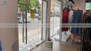 Cổng từ an ninh tại Quân Hai Bà Trưng