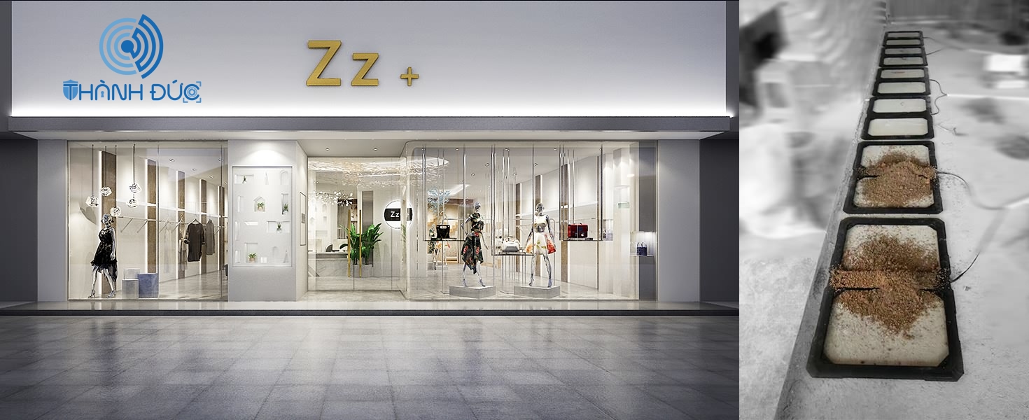 Lắp đặt cổng từ an ninh tại Hoàng Mai