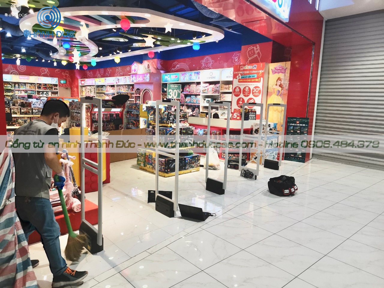Các loại cổng từ an ninh siêu thị